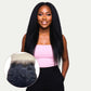 Kinky Straight 4x4 Transparent Lace Human Hair Closure