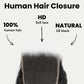 Kinky Straight 5x5 HD Lace Human Hair Closure