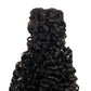 Cola de caballo de cabello humano 100% rizado Kinky
