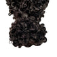 Cola de caballo de cabello humano 100% rizado Kinky