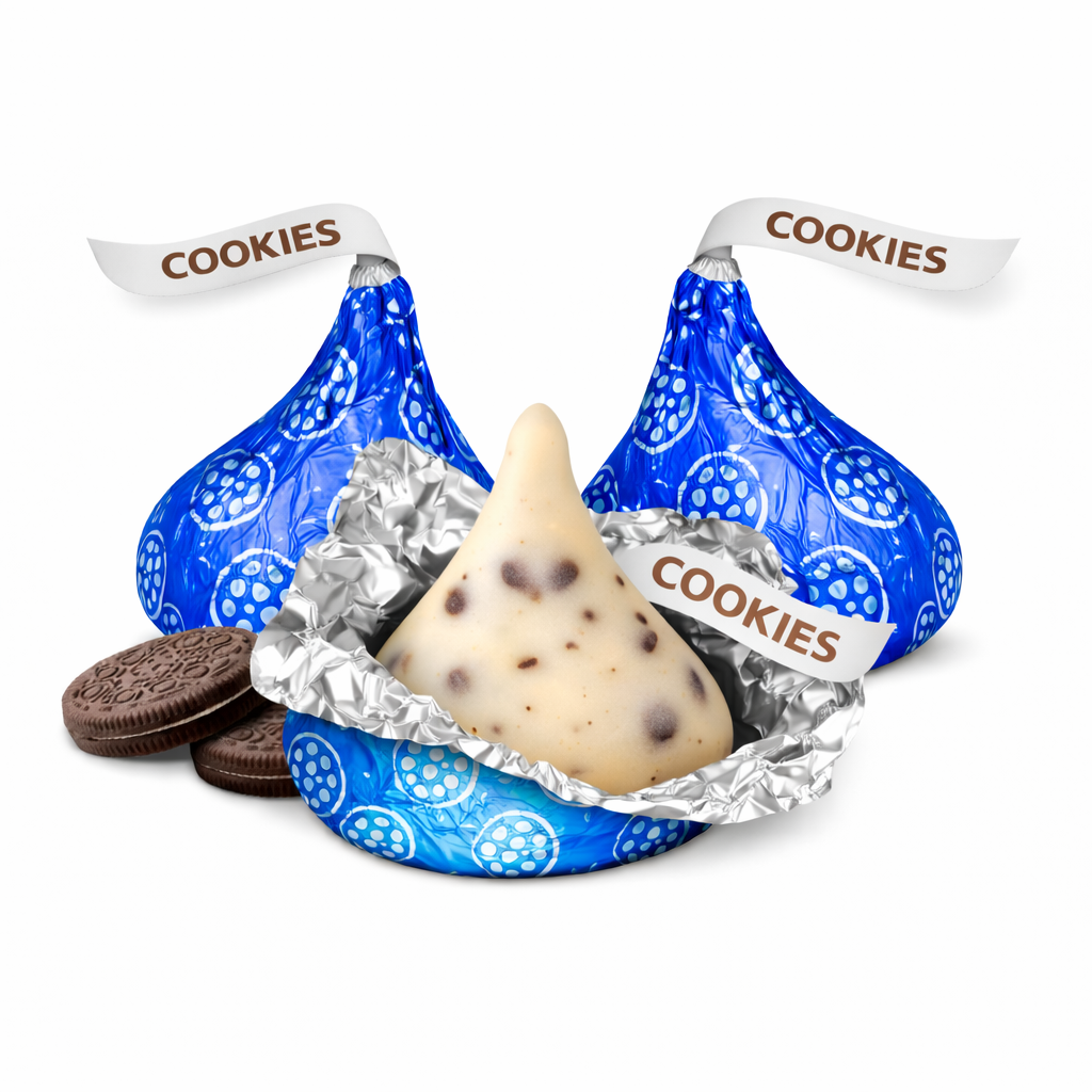 Hershey's Kisses Cookies 'n' Creme – Bolsa de valor a granel