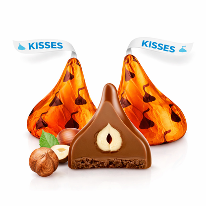Hershey's Kisses Chocolate con Leche y Avellana – Bolsa de Gran Valor