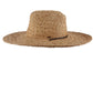 Scala Carina - Wide Brim Straw Sun Hat