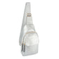 Ergonomic Structured Sling Backpack with Multi-Pocket Storage