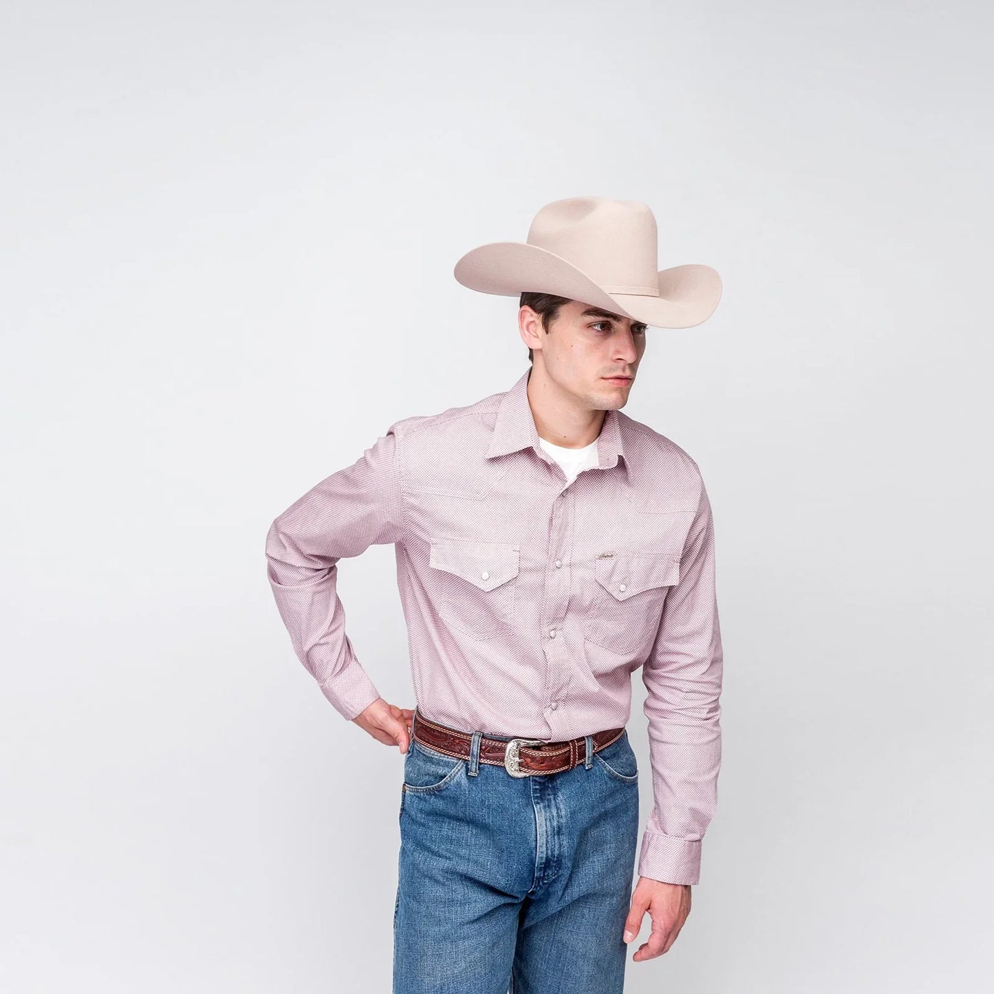 Sombrero de vaquero de fieltro de lana Bailey Lightning - (4X)