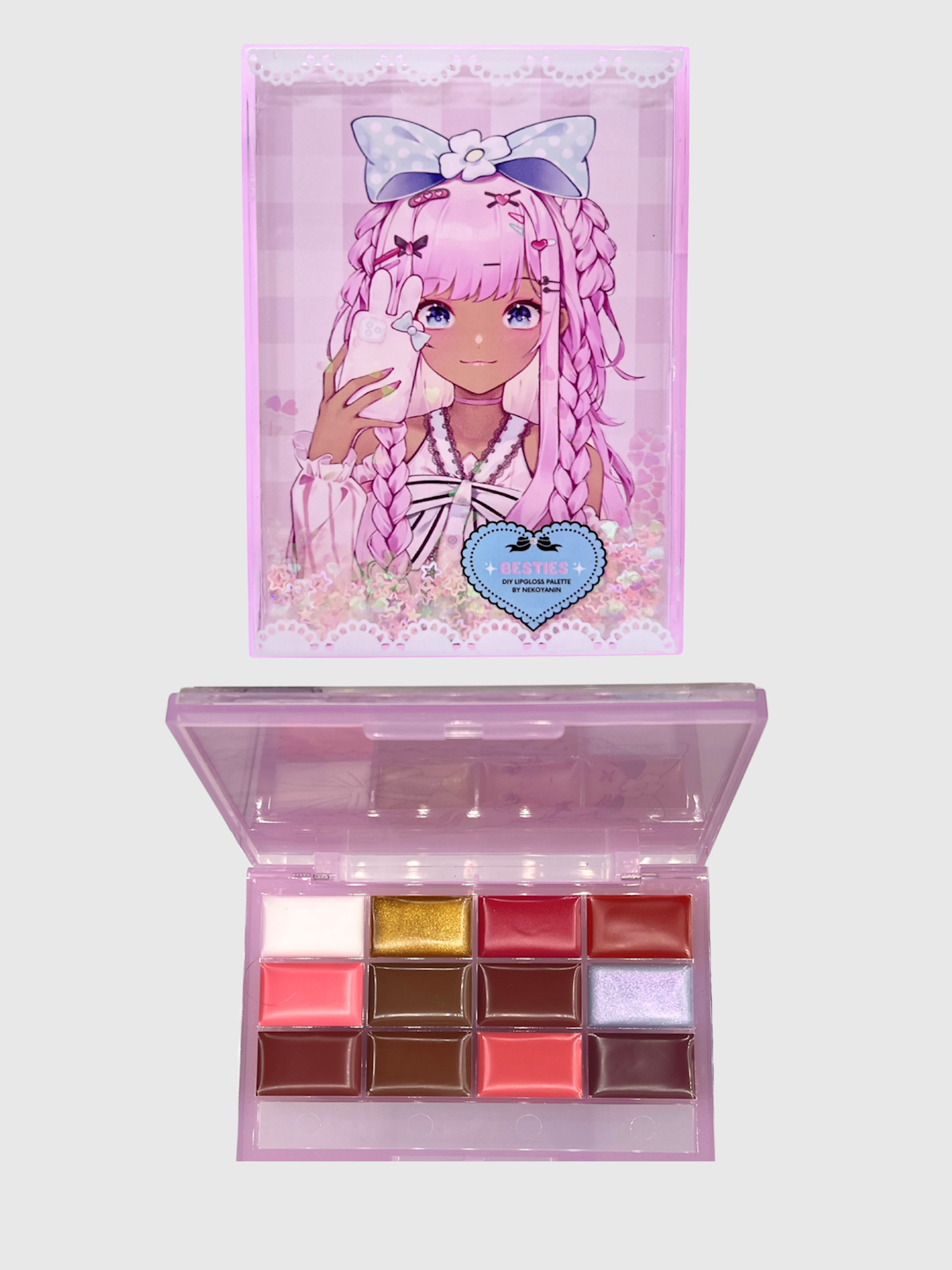 Paleta de brillos labiales Bestie