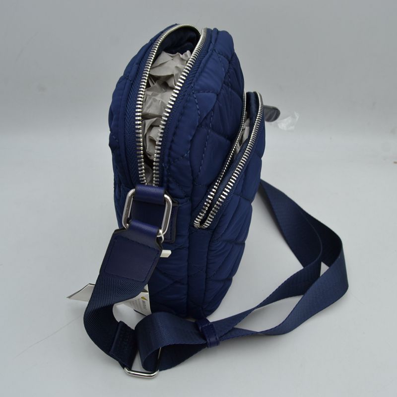 Structured Trapeze Handbag with Bamboo Ring Top Handles