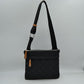 Quilted Crossbody Messenger Bag with Adjustable Strap