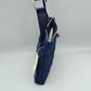 Quilted Crossbody Messenger Bag with Adjustable Strap