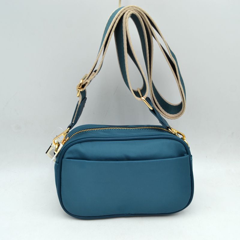 Compact Crossbody Camera Bag with Wide Shoulder Strap