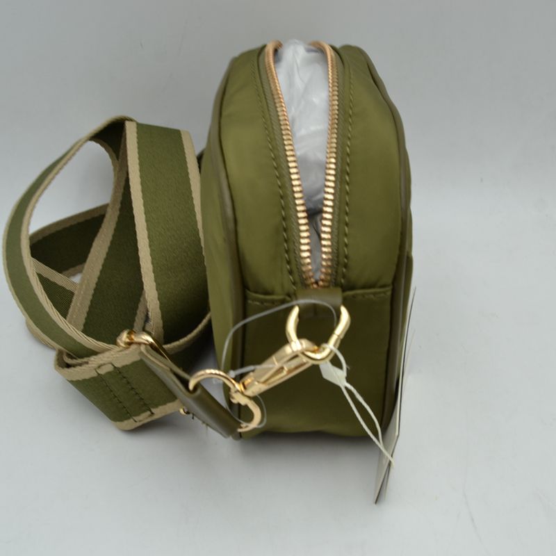 Compact Crossbody Camera Bag with Wide Shoulder Strap