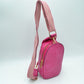 Sling Backpack with Patterned Wide Shoulder Strap