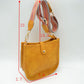 Minimalist Curved Crossbody Bag with Patterned Guitar Strap