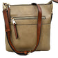 Women's Kaylee Soft PU Vegan Leather 2 in 1 Tote Crossbody Bag
