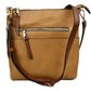 Women's Kaylee Soft PU Vegan Leather 2 in 1 Tote Crossbody Bag
