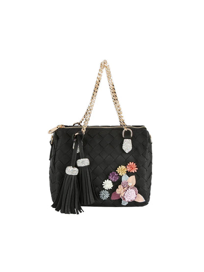Shoulder Bag with Matching Removable Zipper Pouch