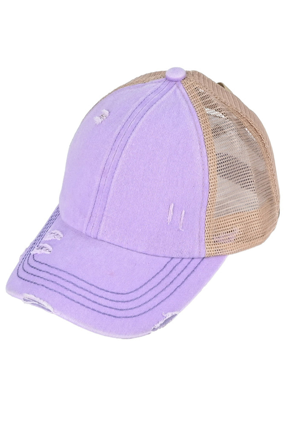 C.C Women's Baseball Ponytail Cap