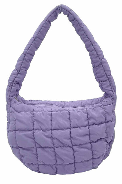 Small Quilted Solid Bag