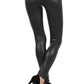 Sakkas Footless Ultra Slim Fit Matte Liquid Wet Look Leggings