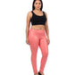 Sakkas Footless Ultra Slim Fit Matte Liquid Wet Look Leggings
