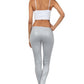 Sakkas Footless Ultra Slim Fit Matte Liquid Wet Look Leggings