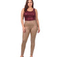 Sakkas Footless Ultra Slim Fit Matte Liquid Wet Look Leggings
