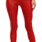 Sakkas Footless Ultra Slim Fit Matte Liquid Wet Look Leggings