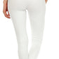 Sakkas Footless Ultra Slim Fit Matte Liquid Wet Look Leggings