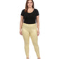 Sakkas Footless Ultra Slim Fit Matte Liquid Wet Look Leggings