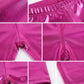 Sakkas Pantalones Cortos de Ciclismo Metálicos Brillantes Elásticos Unisex para Mujer - Hecho en EE. UU.