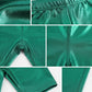 Sakkas Pantalones Cortos de Ciclismo Metálicos Brillantes Elásticos Unisex para Mujer - Hecho en EE. UU.
