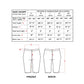 Sakkas Pantalones Cortos de Ciclismo Metálicos Brillantes Elásticos Unisex para Mujer - Hecho en EE. UU.