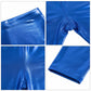 Sakkas Pantalones Cortos de Ciclismo Metálicos Brillantes Elásticos Unisex para Mujer - Hecho en EE. UU.