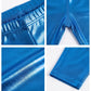 Sakkas Pantalones Cortos de Ciclismo Metálicos Brillantes Elásticos Unisex para Mujer - Hecho en EE. UU.
