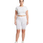 Sakkas Cotton Blend Lace Trim Stretch Bike Shorts - Made in USA