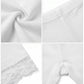 Sakkas Cotton Blend Lace Trim Stretch Bike Shorts - Made in USA