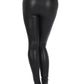 Sakkas Matte Liquid High Waist Stretch Leggings - Made in USA