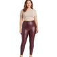 Sakkas Matte Liquid High Waist Stretch Leggings - Made in USA