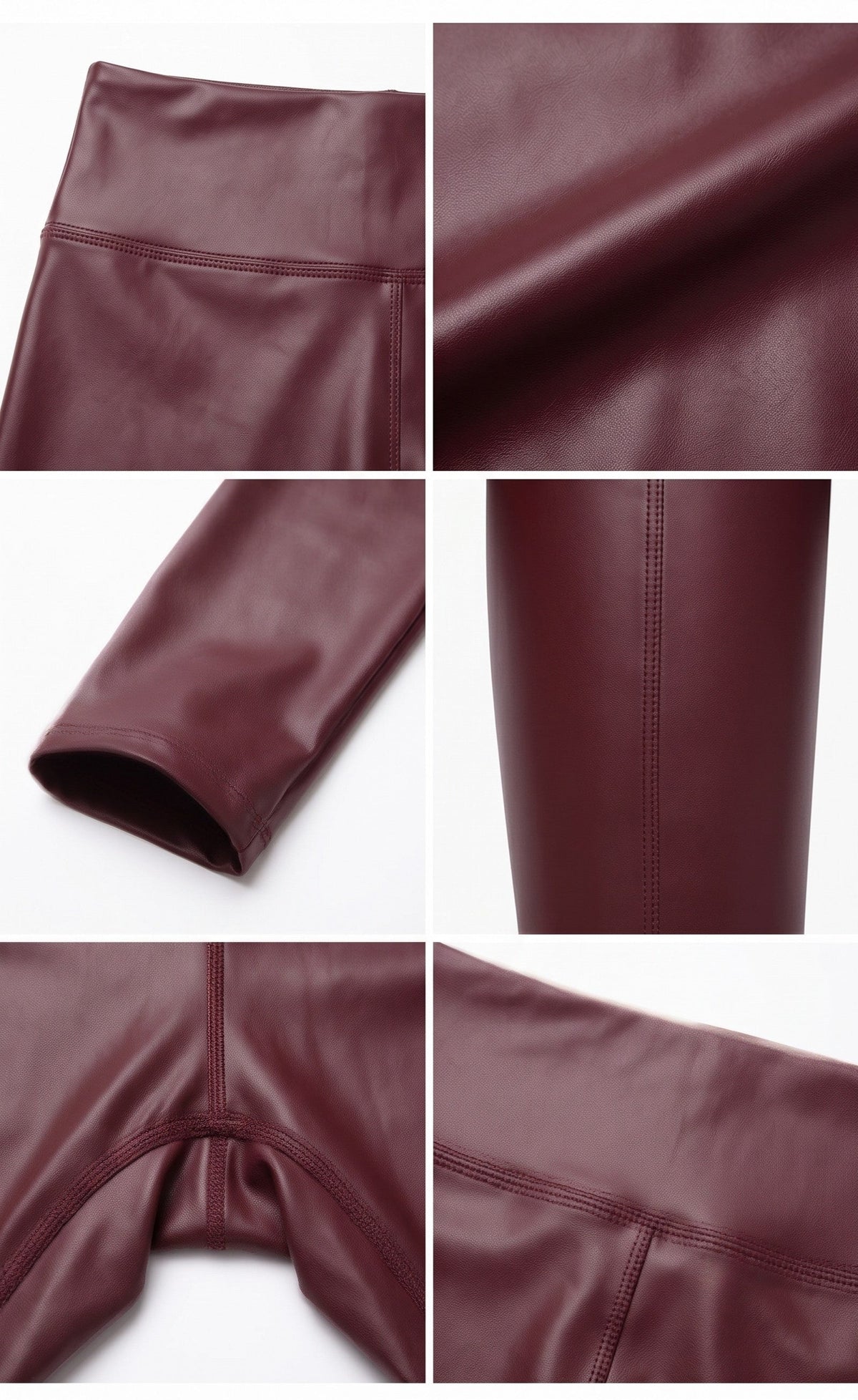 Sakkas Matte Liquid High Waist Stretch Leggings - Made in USA