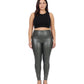 Sakkas Matte Liquid High Waist Stretch Leggings - Made in USA