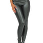 Sakkas Matte Liquid High Waist Stretch Leggings - Made in USA