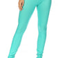 Sakkas Matte Liquid High Waist Stretch Leggings - Made in USA