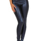 Sakkas Matte Liquid High Waist Stretch Leggings - Made in USA