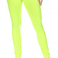 Sakkas Matte Liquid High Waist Stretch Leggings - Made in USA