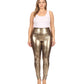 Sakkas Matte Liquid High Waist Stretch Leggings - Made in USA