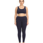 Sakkas Cotton Blend Solid Color Footless Stretch Leggings - Made in USA