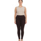 Sakkas Cotton Blend Solid Color Footless Stretch Leggings - Made in USA