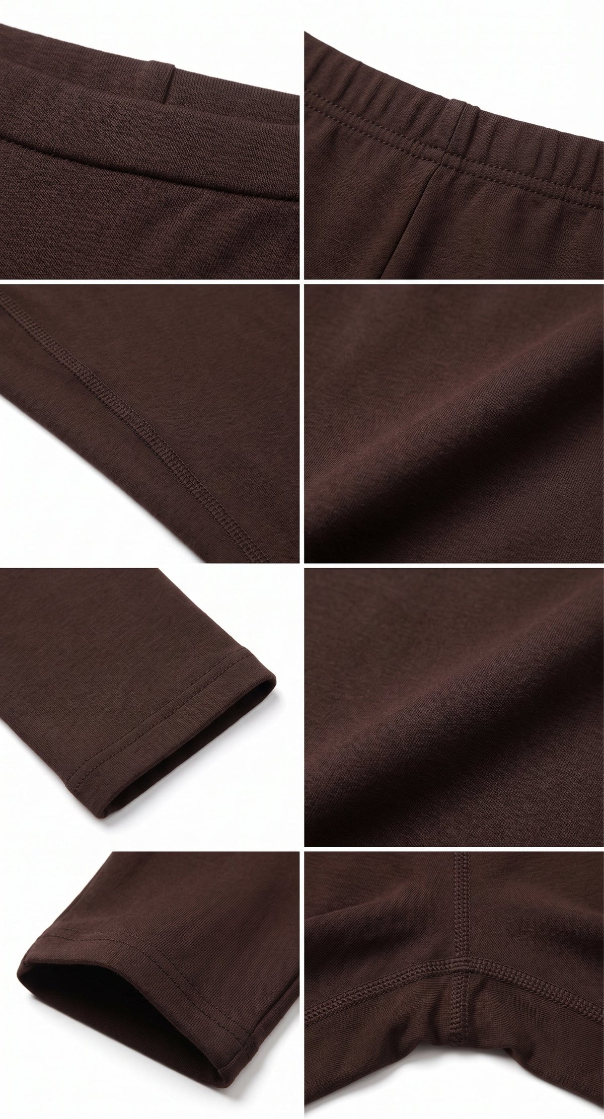 Sakkas Cotton Blend Solid Color Footless Stretch Leggings - Made in USA