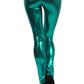 Sakkas Footless Liquid Wet Look Shiny Metallic Stretch Leggings
