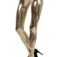 Sakkas Footless Liquid Wet Look Shiny Metallic Stretch Leggings